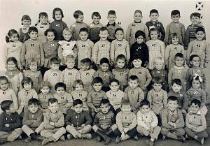 ECOLE HLM GAMBETTA MATERNELLE 1956
